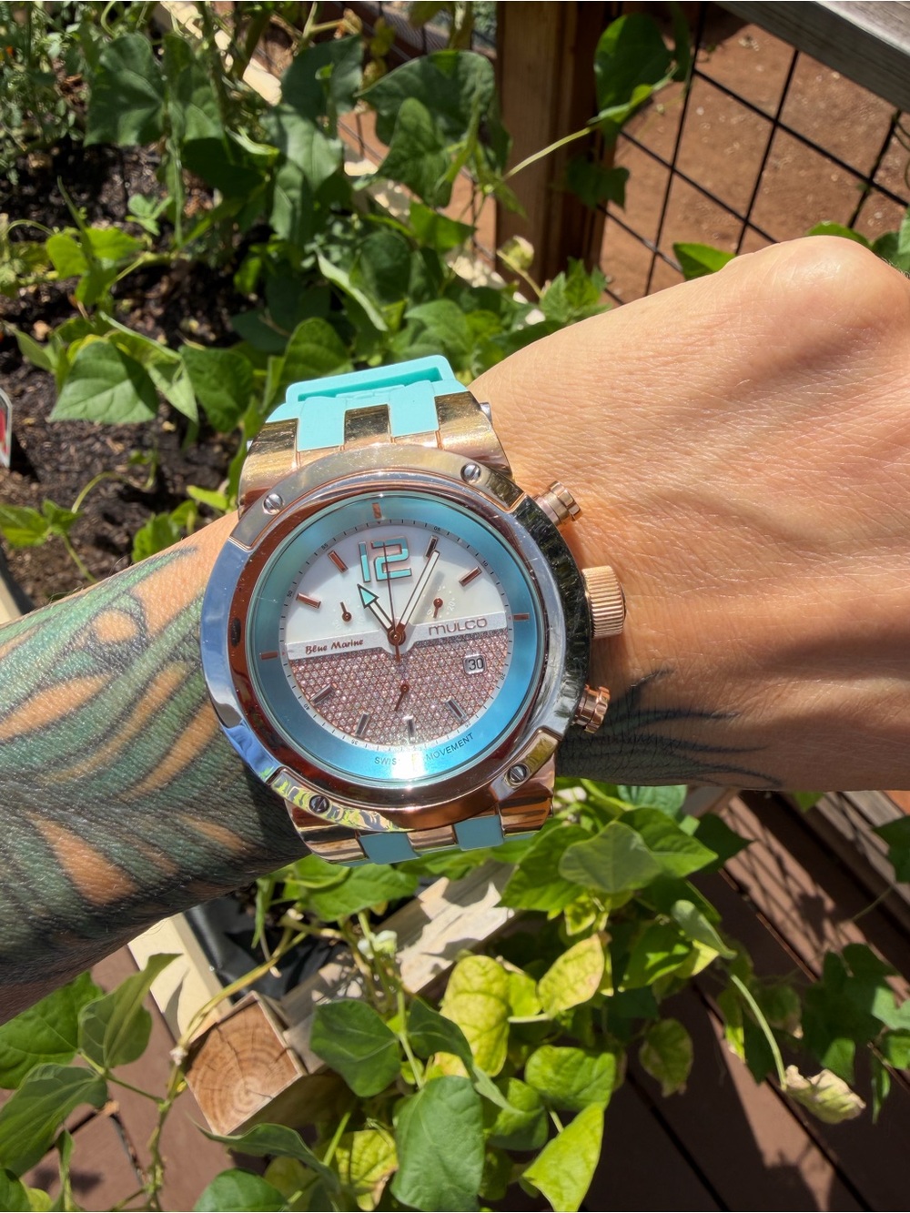 MULCO Blue Marine Watch